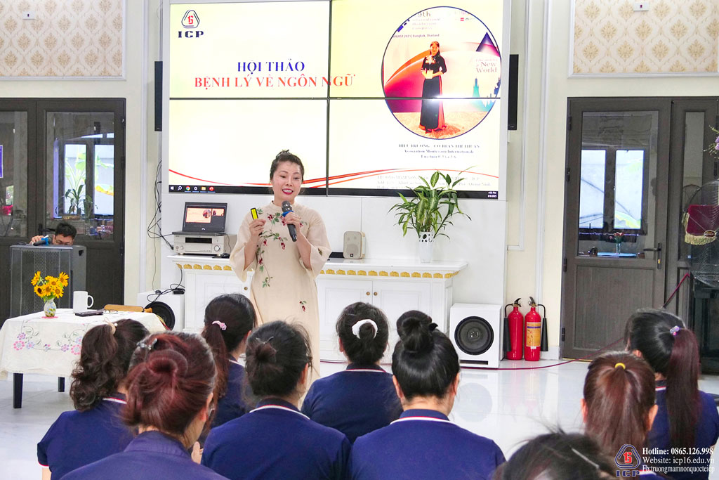 ĐÀO TẠO NỘI BỘ: “HỖ TRỢ TRẺ KHÓ KHĂN VỀ NGÔN NGỮ”