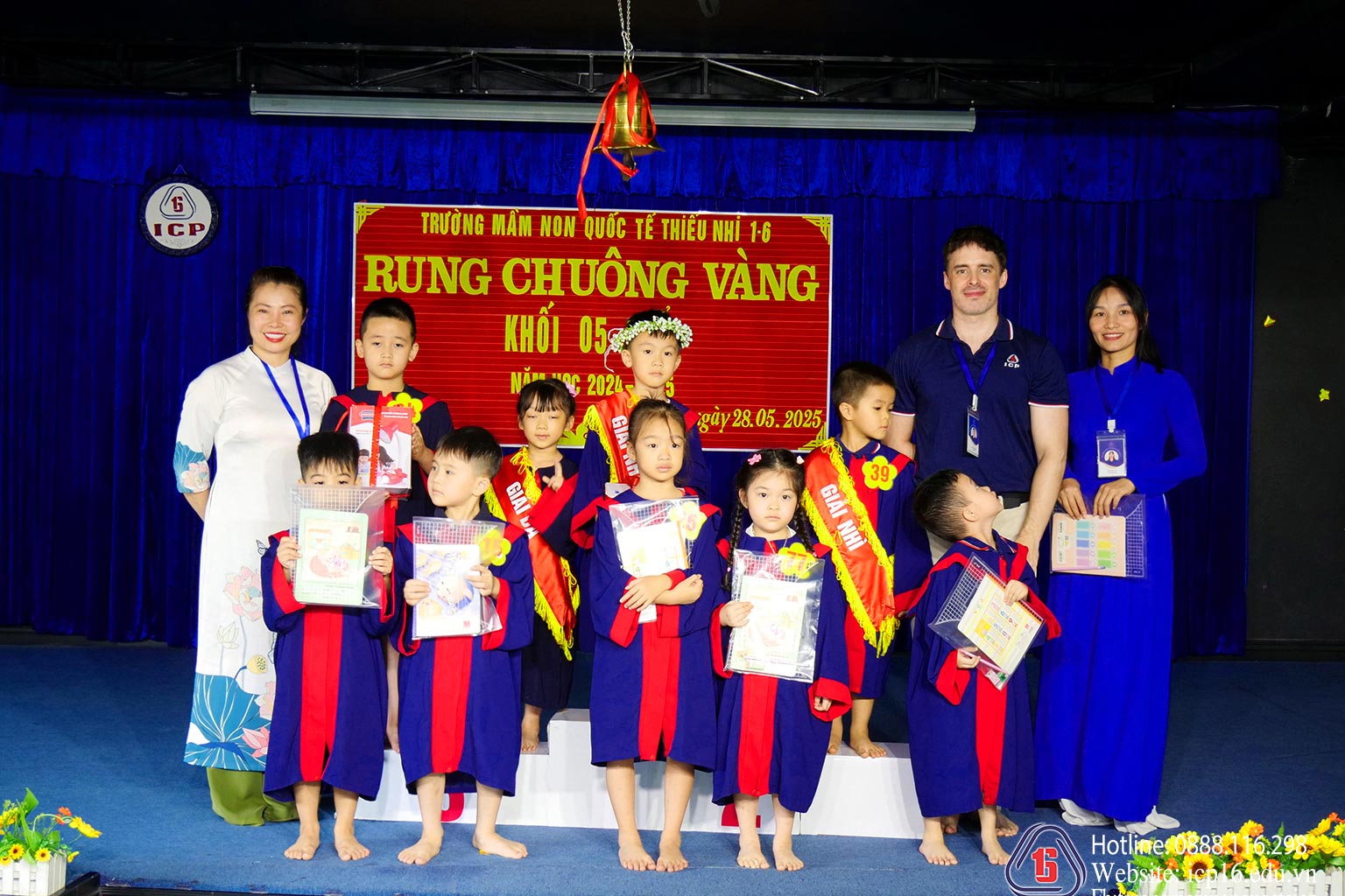 rung chuông vàng icp 2025 khối 5 tuổi