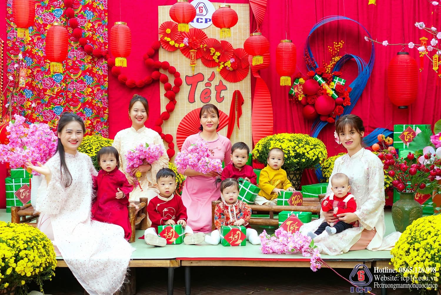 Check-in Tết 2026 – Trường Mầm non Quốc tế Thiếu nhi 1-6 (ICP)